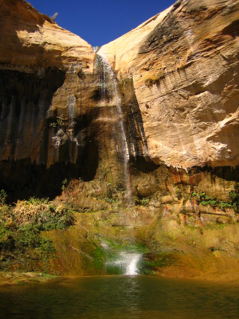 Escalante Calf Creek Water Falls